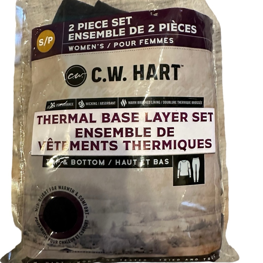 CW Hart women’s thermal set small